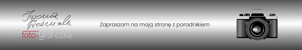 strona z poradnikiem programów graficznych do obróbki fotografii