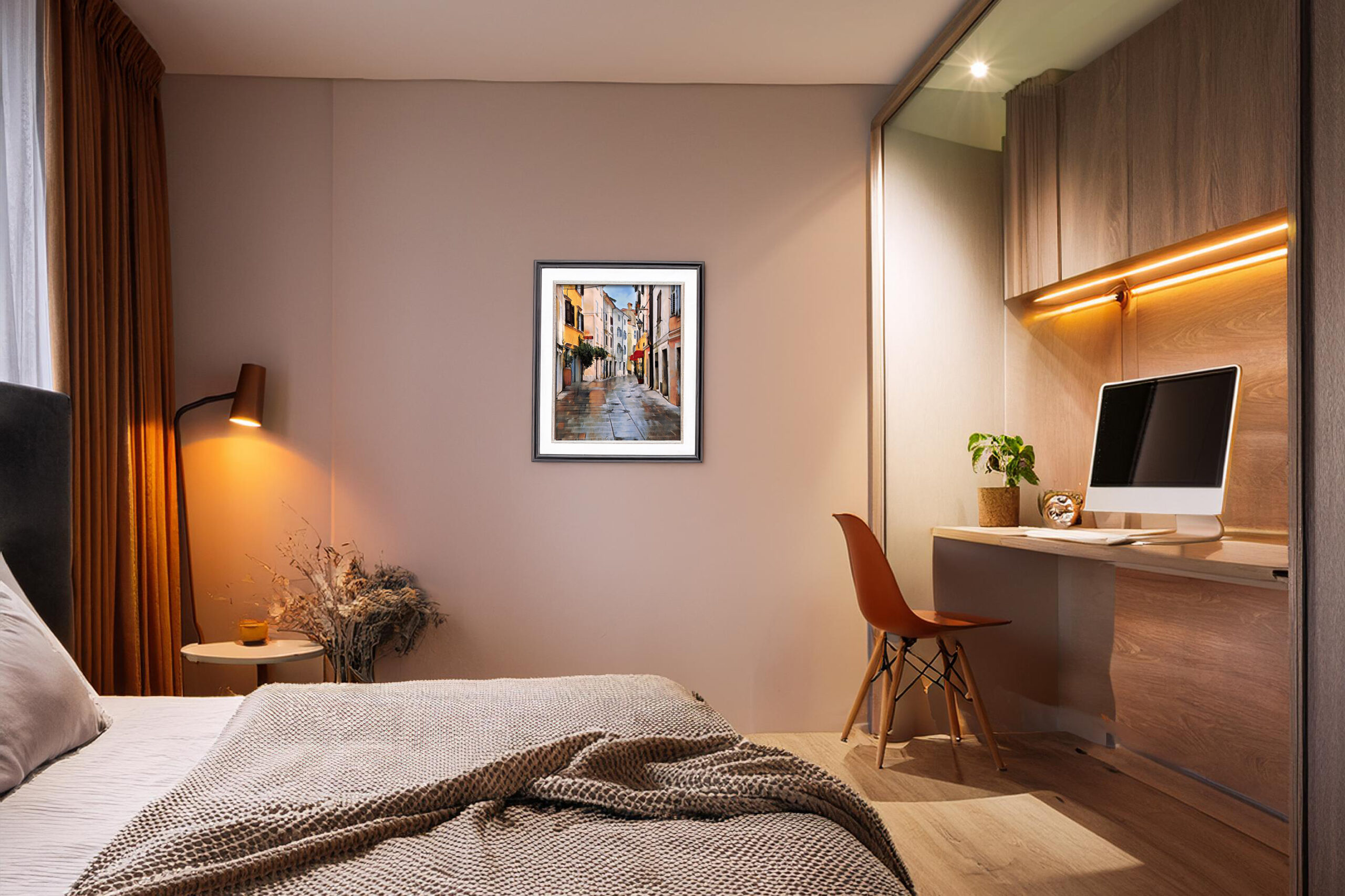 Plik do wydruku wielkoformatowego. Krajobraz staromiejski.