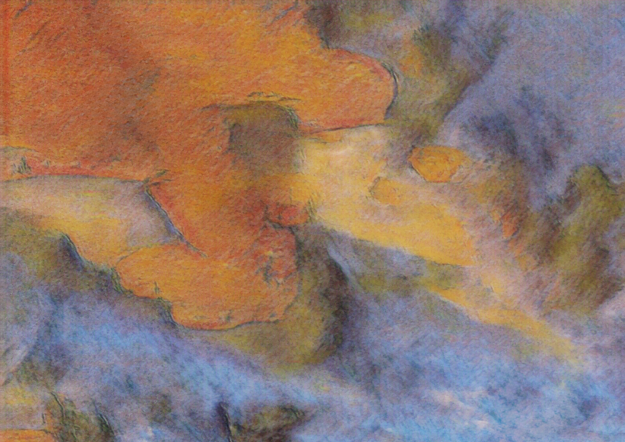 Plik krajobraz z chmurami fragment