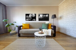 Dekoracja wnętrz pliki, tulipany monochromatyczne