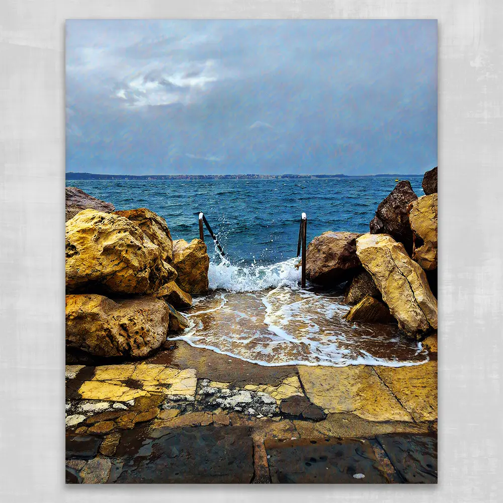 Plik do wydruku Widok na morze