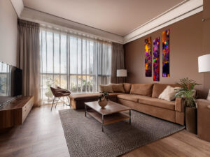 Tryptyk abstrakcja kolorowa pliki do wydruku