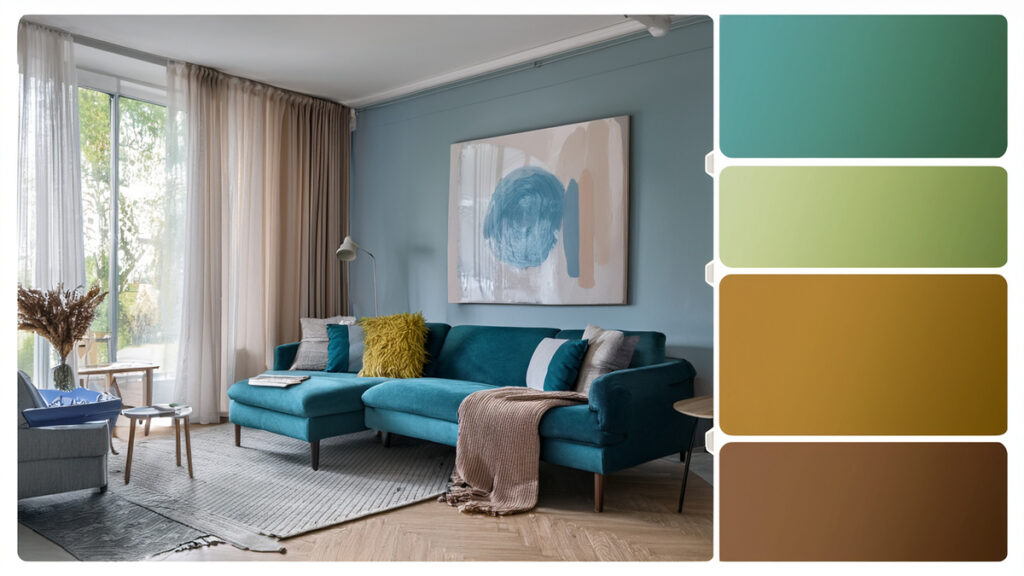 aranżacja wnętrz kolory