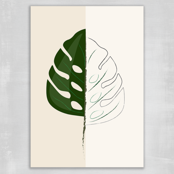 plik graficzny do pobrania liść egzotyczny