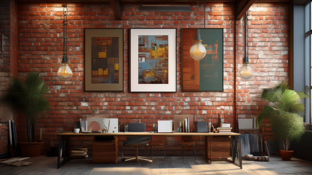 Dekoracje ścienne w stylu industrialnym