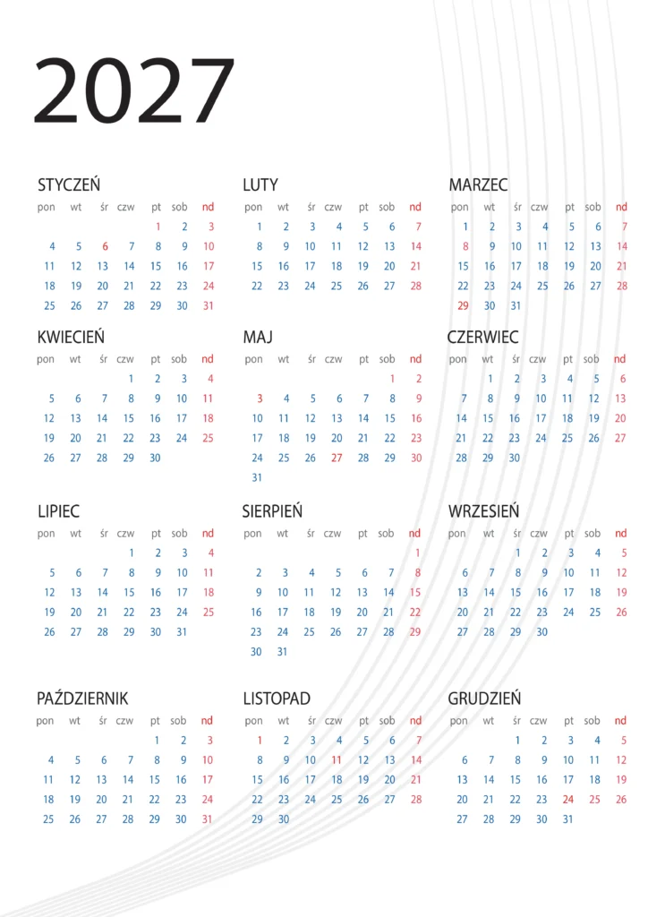 kalendarz 2027