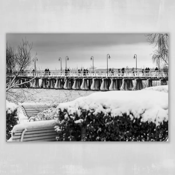 plik do pobrania i wydruku plakatu molo nadmorskie