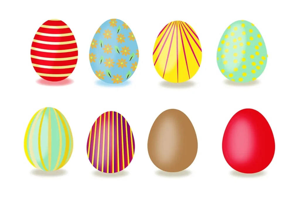 grafiki przedstawiające pisanki pliki do pobrania za darmo