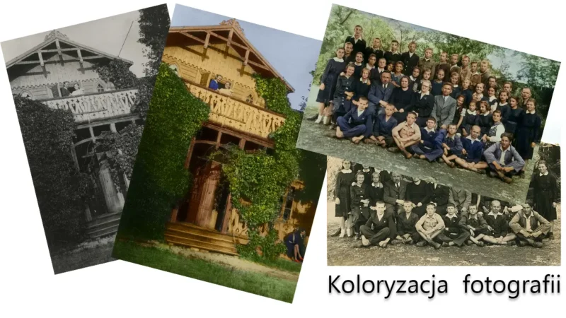 renowacja i koloryzacja zdjęcia